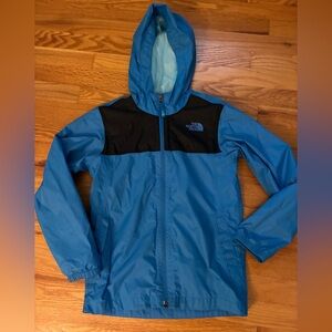 The North Face kids 10/12 rain coat